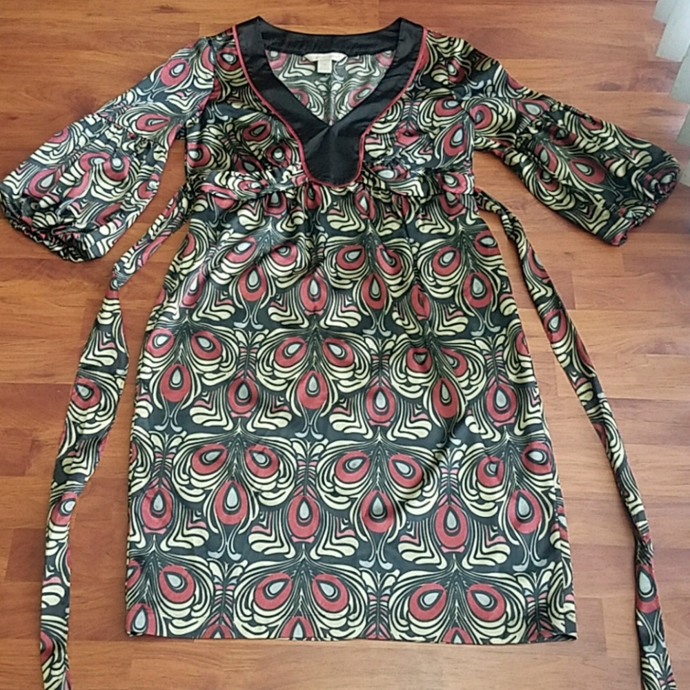 Groovy psychedelic poly dress